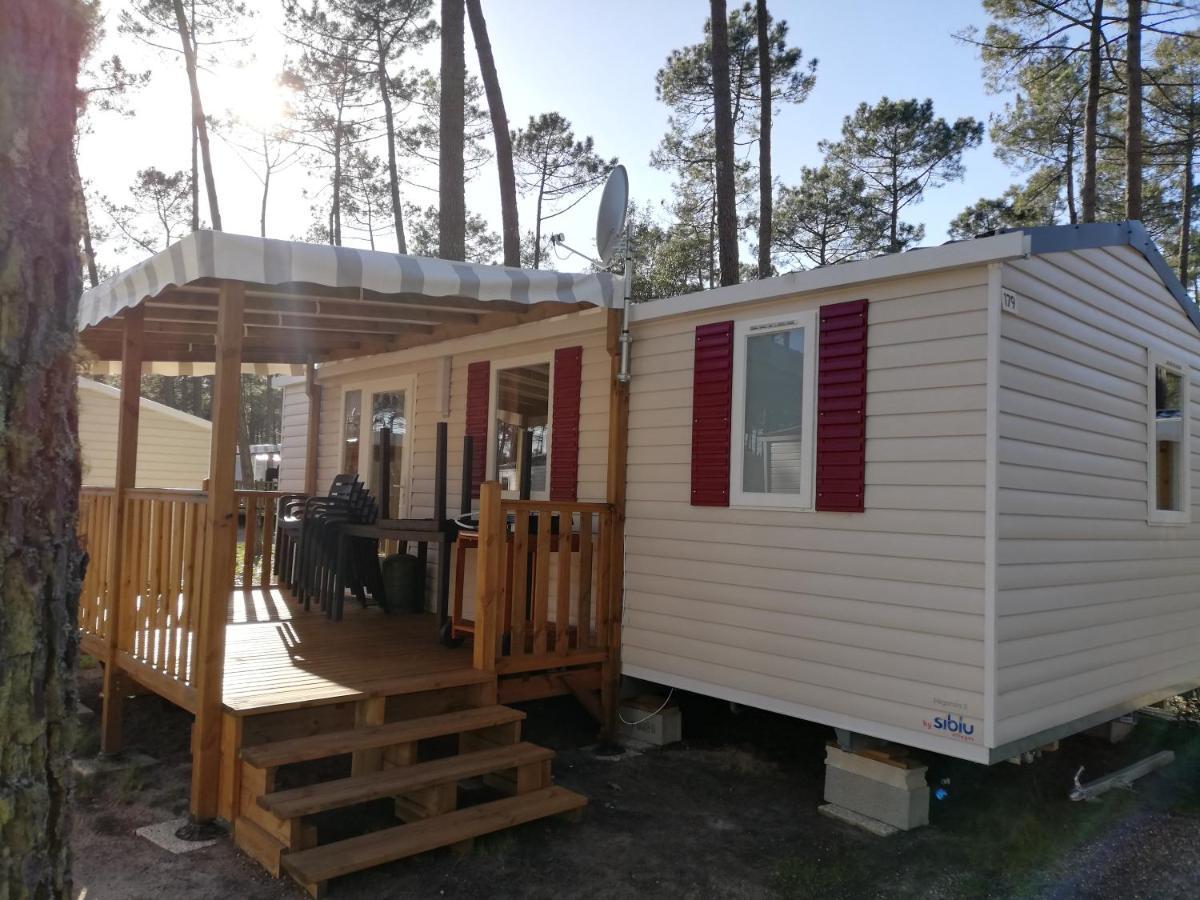 Mobilhome Saint Julien En Born Buitenkant foto